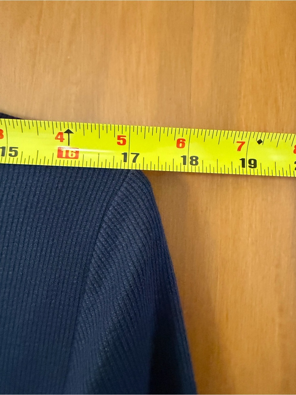 Skies Are Blue Navy Open-Front Rolled-Sleeve Blazer - Picture 4 of 8